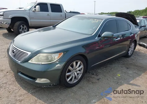 2007 Lexus Ls 460 z USA, uszkodzony, nr VIN JTHBL46F875002383